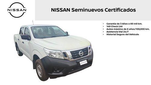 2020 Nissan NP300 4 PTS PICK-UP DOBLE CABINA SE TM6 AAC CD VE
