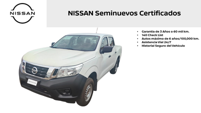 2020 Nissan NP300 4 PTS PICK-UP DOBLE CABINA SE TM6 AAC CD VE