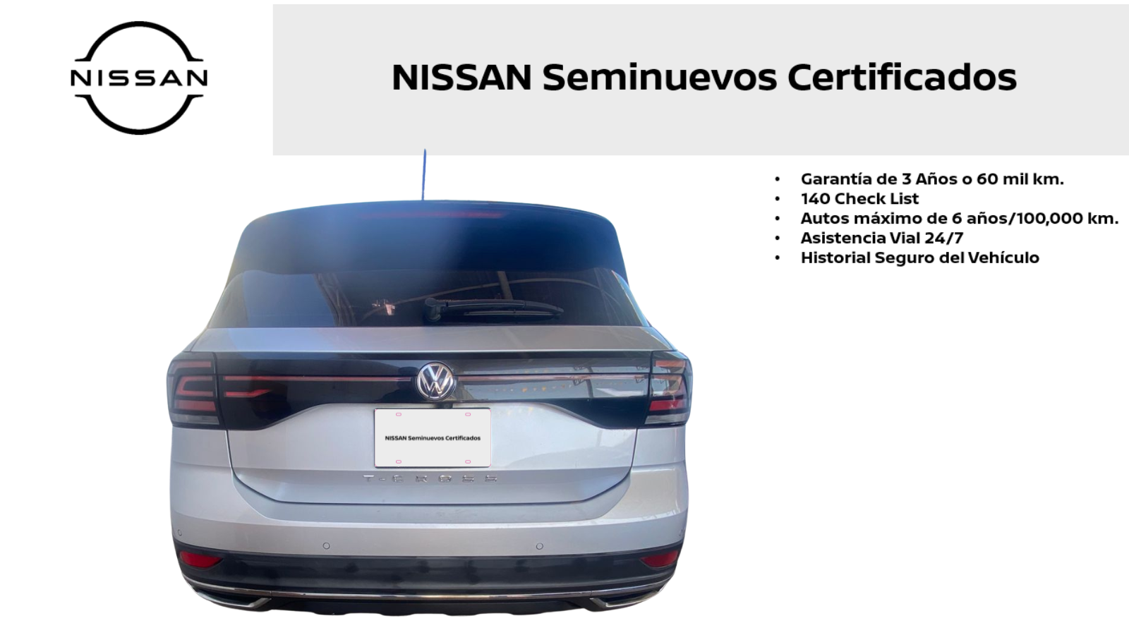 2021 Volkswagen T-CROSS 5 PTS COMFORTLINE 16L TA AAC AUT F NIEBLA RA-17