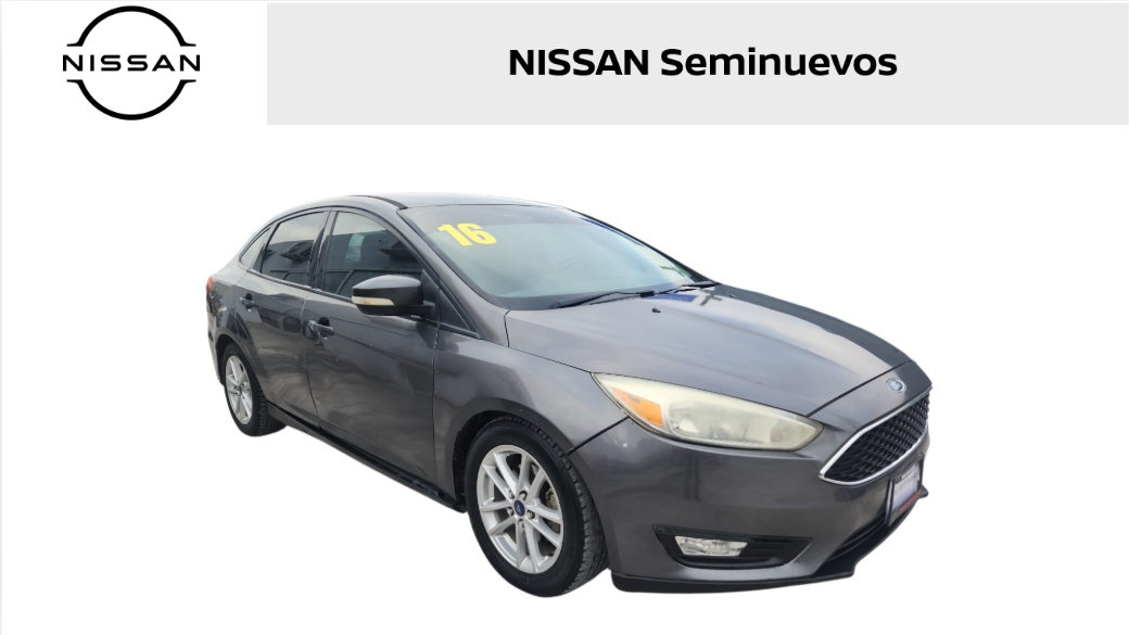 2016 Ford Focus 4 pts. SE, TM5, a/ac., f. niebla, RA-16