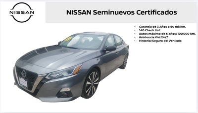 2021 Nissan Altima 4 pts. SR, 2.0T, CVT, a/ac., VE del., RA-19