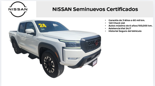 2024 Nissan Comerciales Frontier y NP 300 Frontier Pick-Up 4 pts. Frontier Pro 4x, Doble Cab., V6, 3.8l, TA, a/ac., piel, RA-17, 4x4