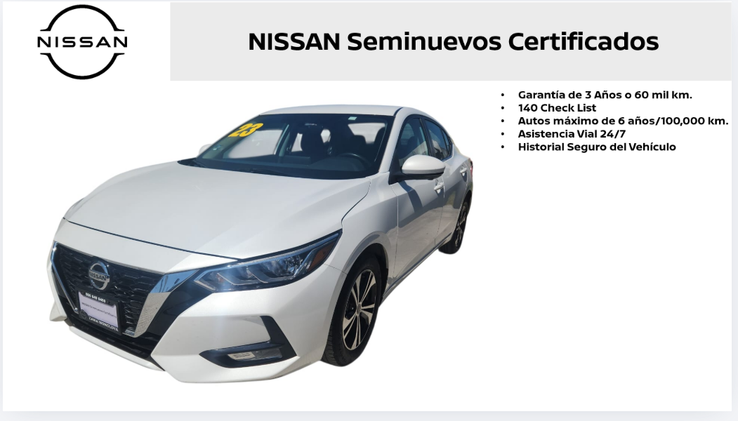 2023 Nissan Sentra ADVANCE CVT