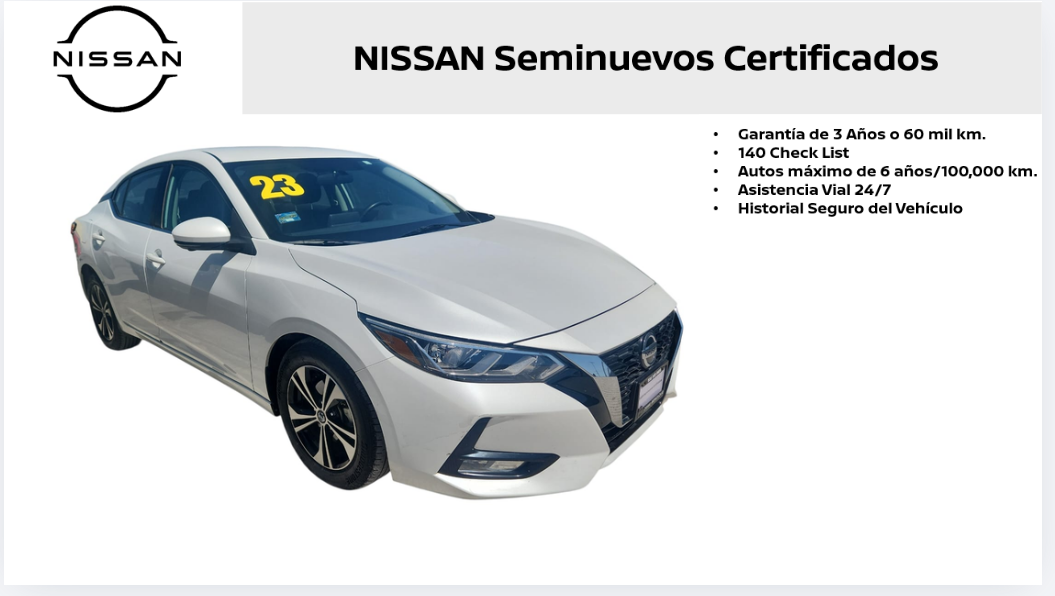 2023 Nissan Sentra ADVANCE CVT