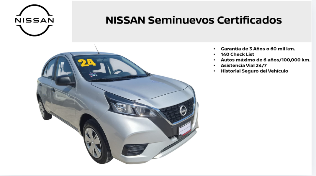 2024 Nissan March SENSE AUTOMATICO