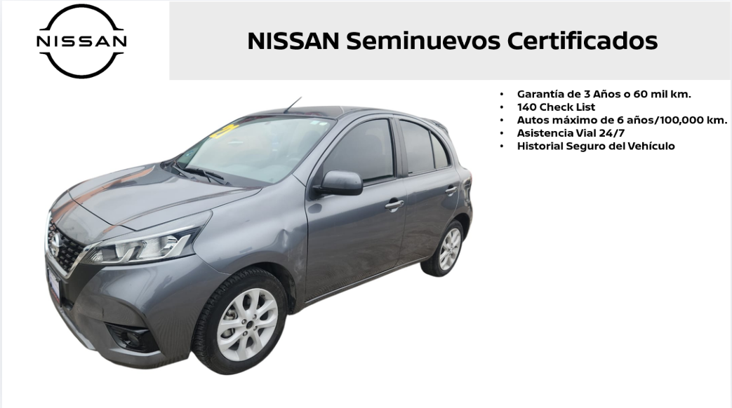 2021 Nissan March ADVANCE AUTOMATICO