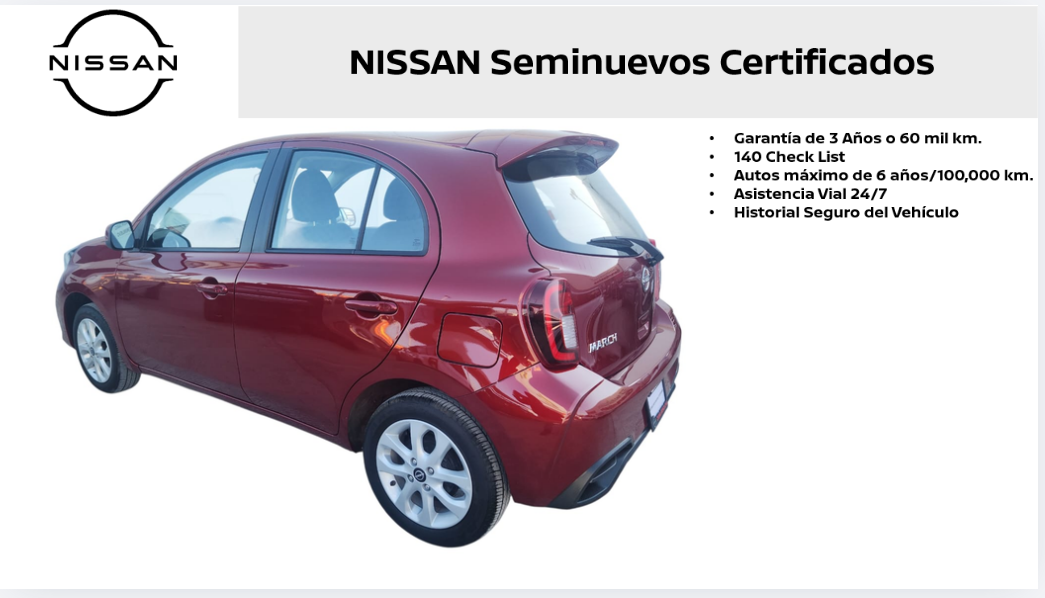 2025 Nissan March ADVANCE AUTOMATICO