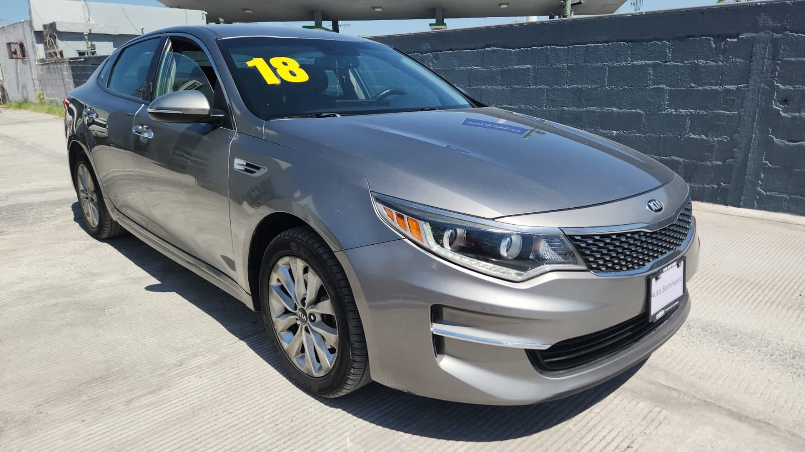 2018 Kia Optima 4 pts. EX, 2.4l, TA, a/ac. Aut., piel, GPS, RA-17