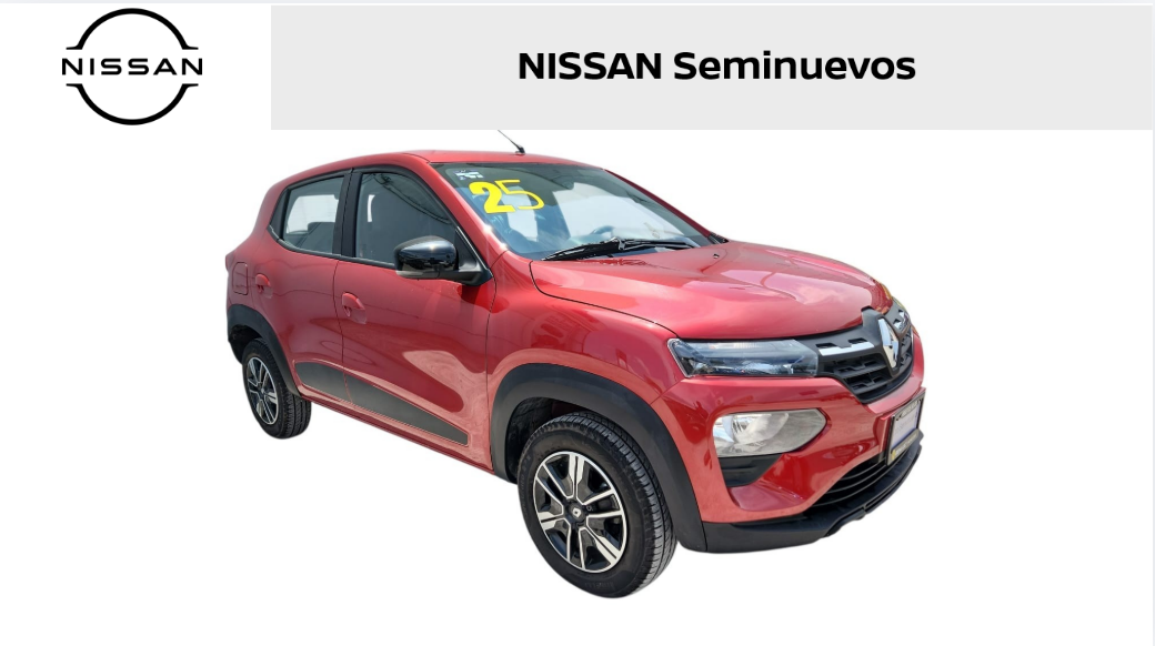 2025 Renault Kwid 5 pts. HB Iconic, TM5, a/ac., pantalla touch 8