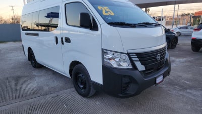 2025 Nissan Urvan Pasajeros 4 pts. TM5, a/ac., VE, 11 pas.