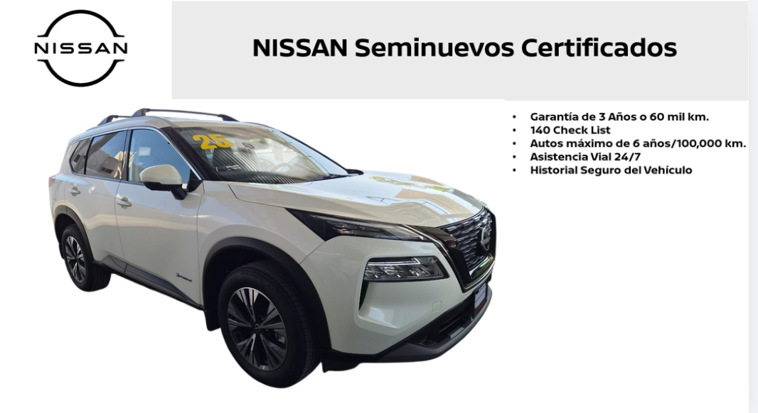 2025 Nissan X-Trail VUD 5 pts. Advance, TA, RA-17
