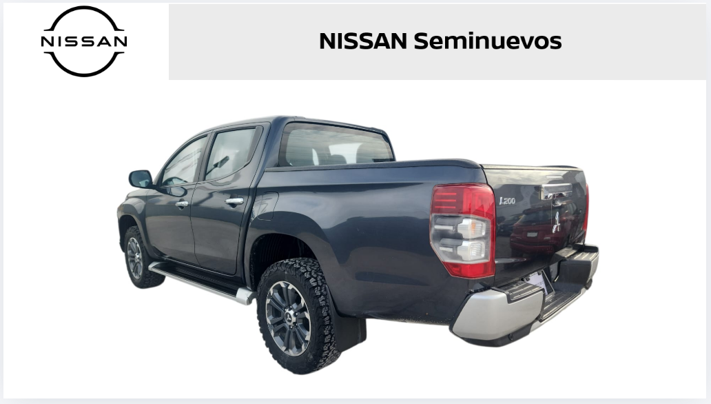 2022 Mitsubishi Comerciales L200 Pick-Up 4 pts. GLS, Doble Cab., 2.4TD, TA, 4x4