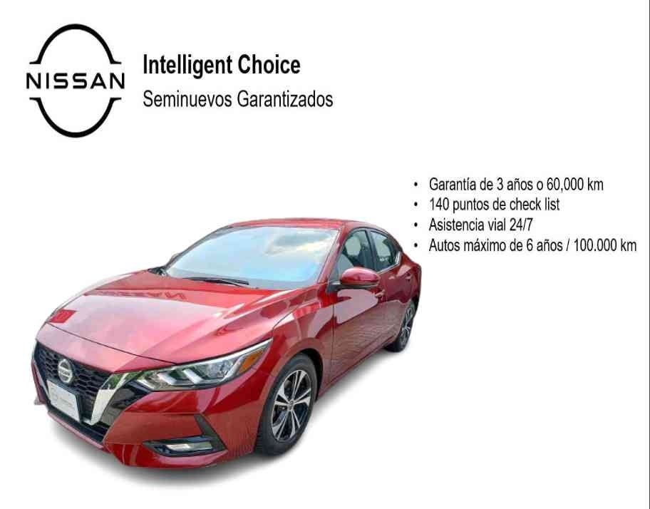 2022 Nissan SENTRA 4 PTS ADVANCE CVT AAC F NIEBLA RA-16