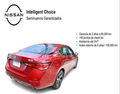 2022 Nissan SENTRA 4 PTS ADVANCE CVT AAC F NIEBLA RA-16