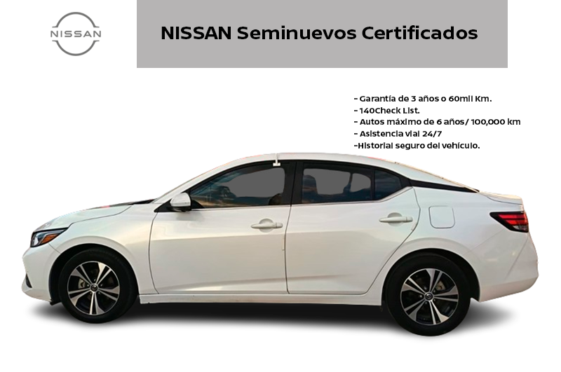 2023 Nissan SENTRA 4 PTS ADVANCE CVT AAC F NIEBLA RA-16