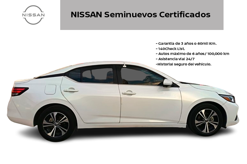 2023 Nissan SENTRA 4 PTS ADVANCE CVT AAC F NIEBLA RA-16