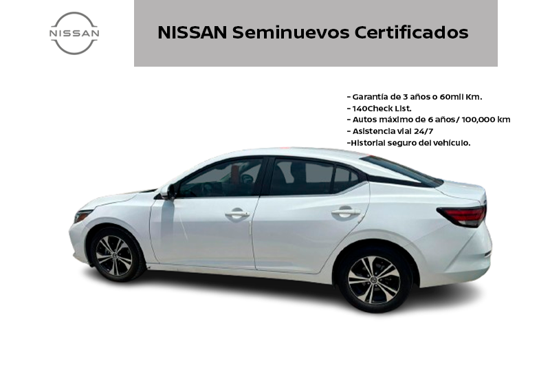 2023 Nissan SENTRA 4 PTS ADVANCE CVT AAC F NIEBLA RA-16