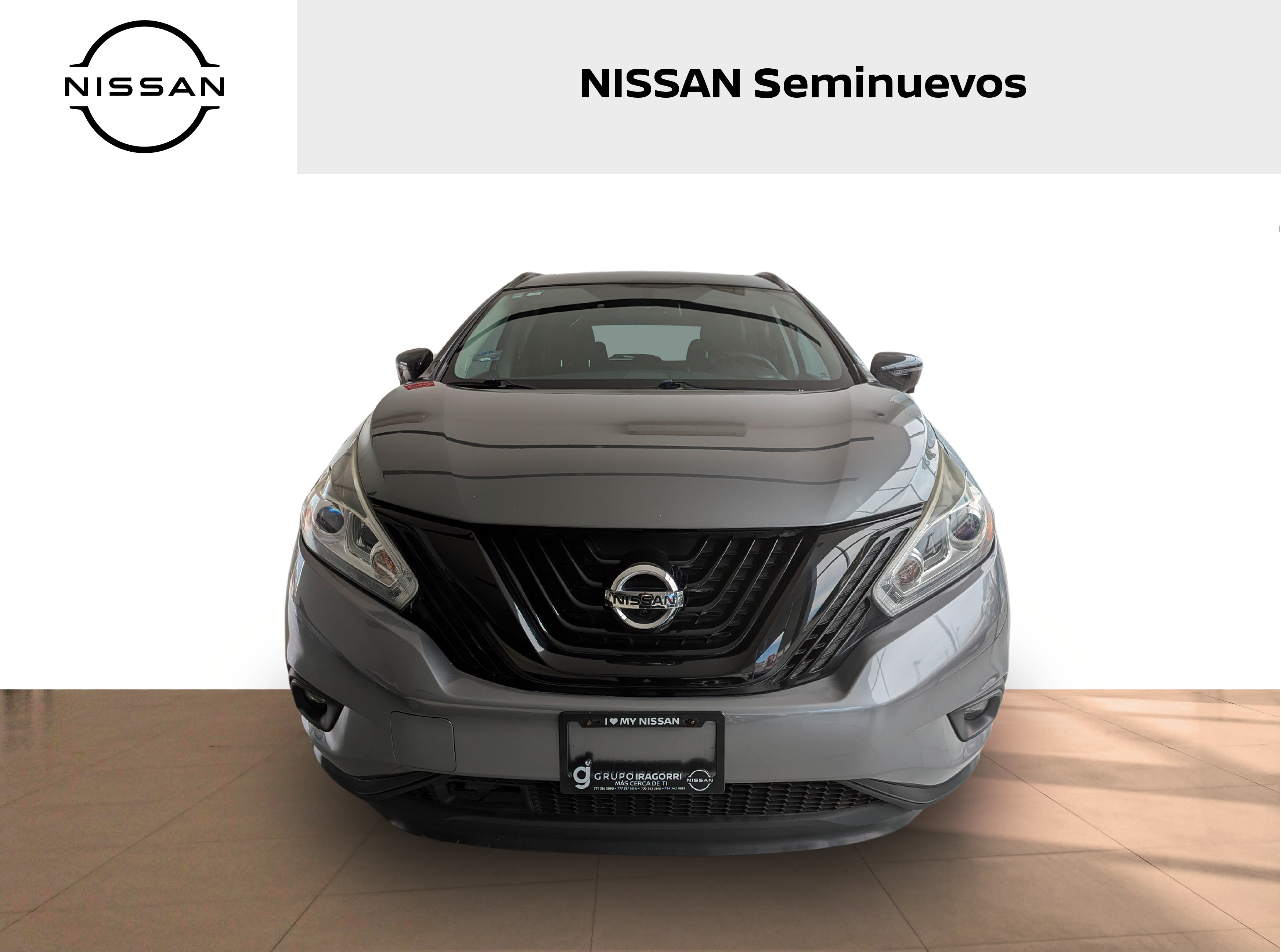 2019 Nissan MURANO 5 PTS EXCLUSIVE MIDNIGHT CVT GPS PIEL QC RA-20 4X4