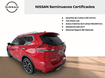 2021 Nissan X-TRAIL 5 PTS EXCLUSIVE CVT PIEL QCP GPS 5 PAS RA-19