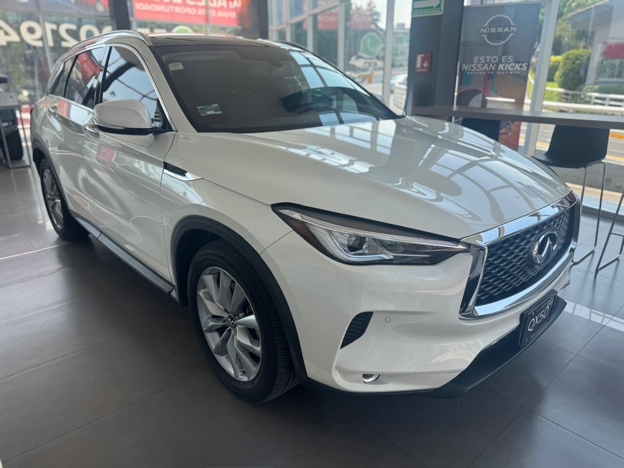 2022 INFINITI QX50 5 PTS QX50 ESSENTIAL 20T CVT PIEL  F LED TP RA-19