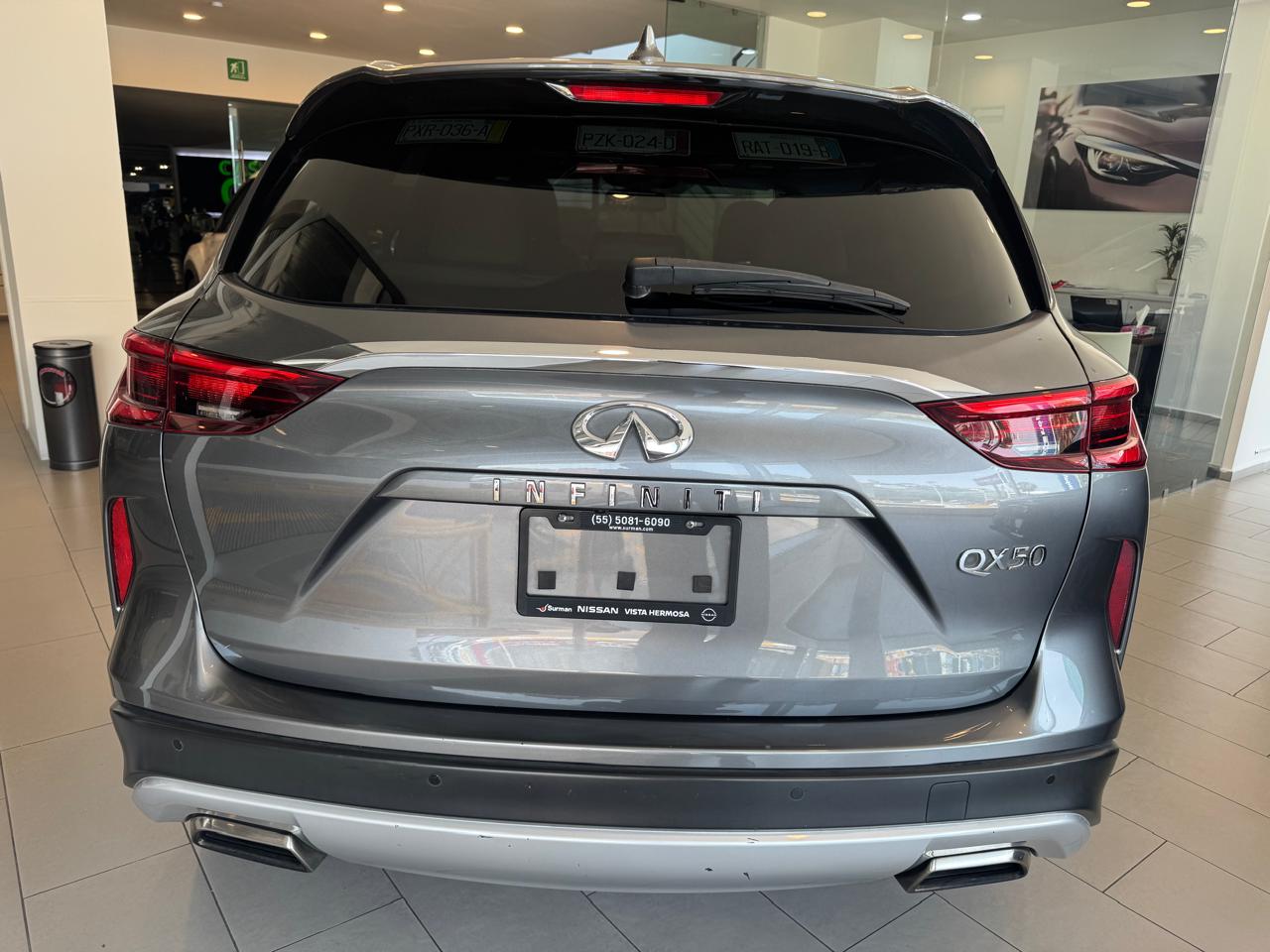 2019 INFINITI QX50 5 PTS QX50 SENSORY 20T CVT PIEL F LED QC RA-20 4X4