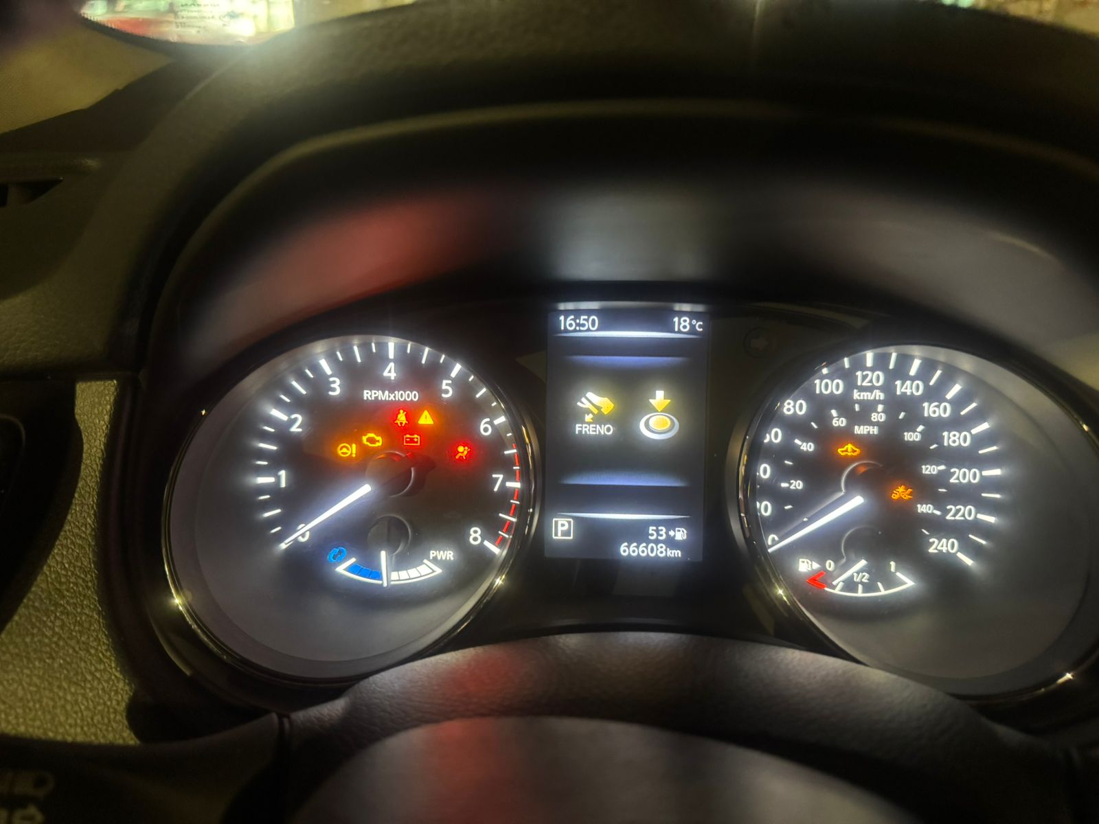 2019 Nissan X-TRAIL 5 PTS HIBRIDO CVT PIEL CD GPS 5 PAS RA-19