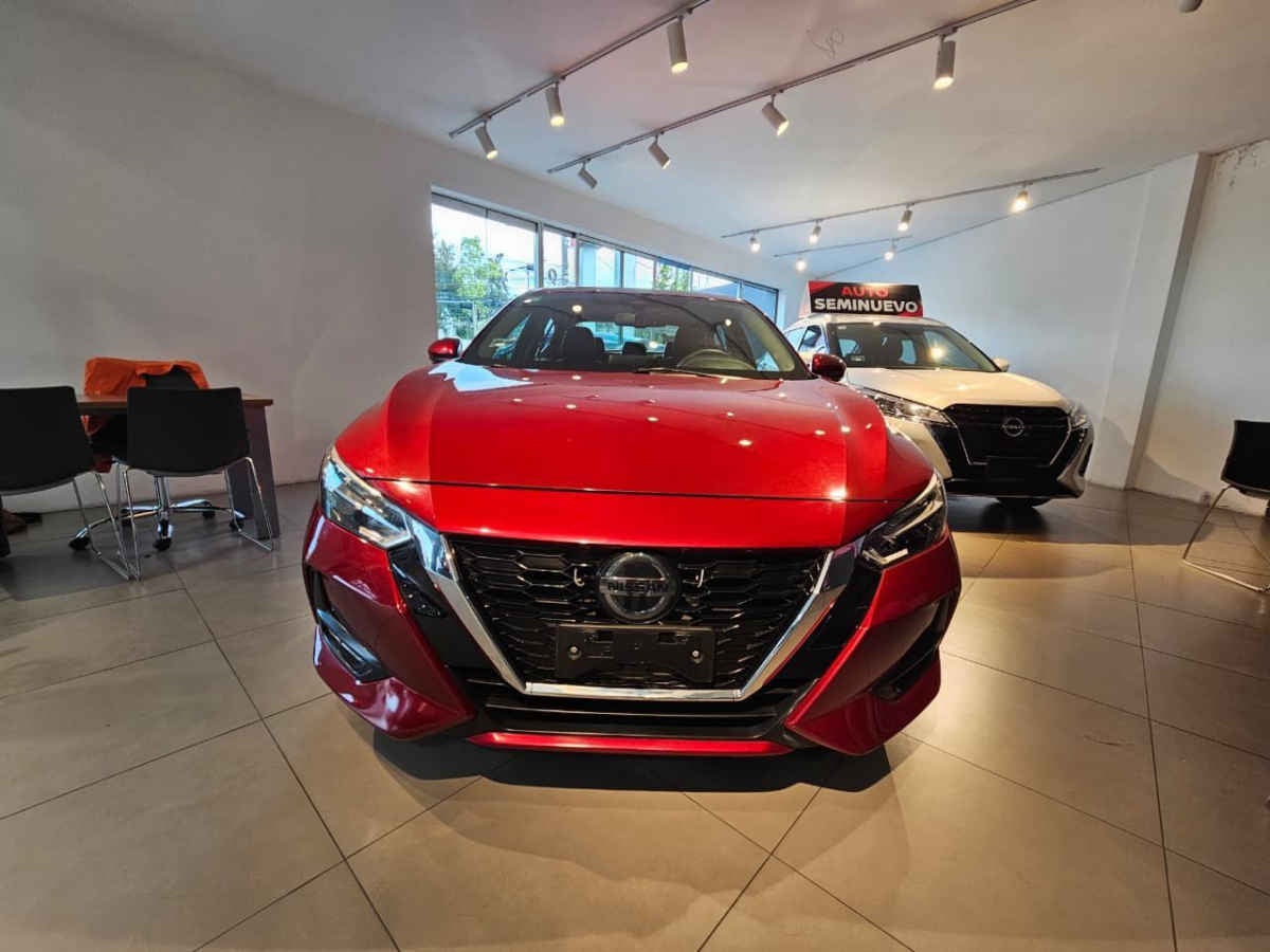 2020 Nissan SENTRA 4 PTS EXCLUSIVE CVT AAC AUT PIEL QC F LED RA-17
