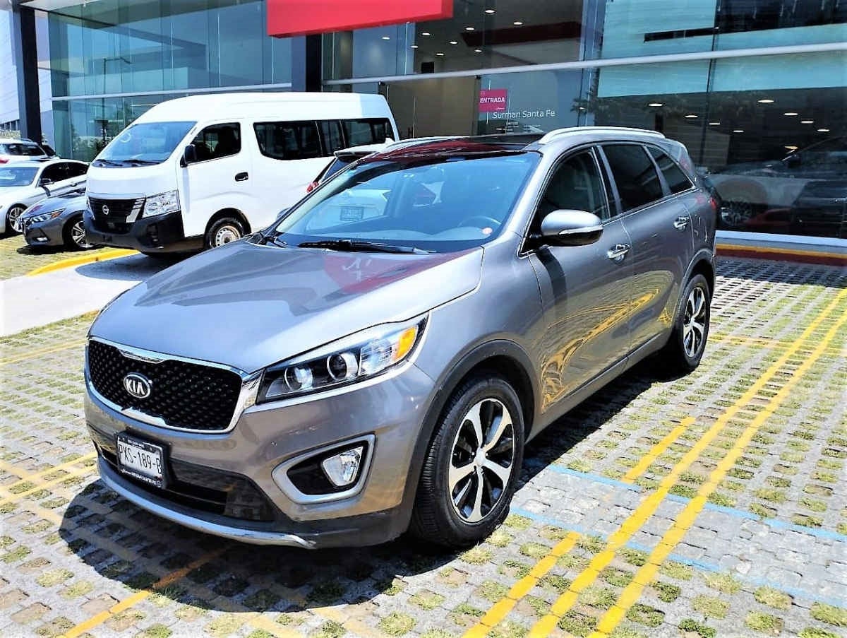 2016 Kia SORENTO 5 PTS EX PACK V6 TA AAC PIEL QCP GPS 7 PAS RA-18 4X4