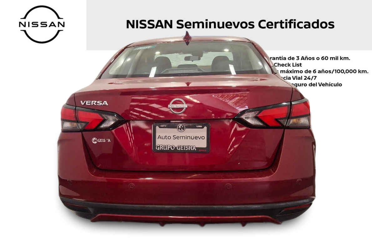 2024 Nissan Versa 4p Exclusive L4/1.6 Aut