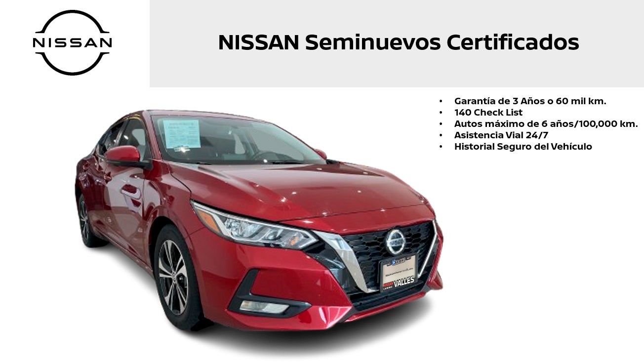 2023 Nissan SENTRA 4 PTS ADVANCE TM6 AAC F NIEBLA RA-16