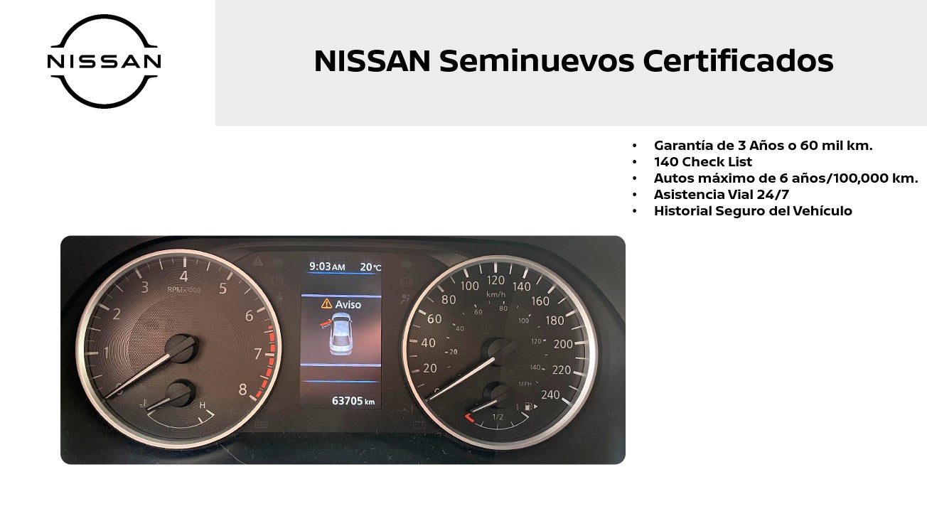 2023 Nissan SENTRA 4 PTS ADVANCE TM6 AAC F NIEBLA RA-16