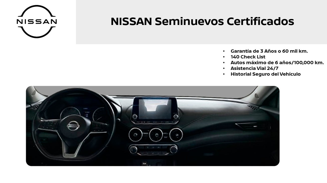 2021 Nissan SENTRA 4 PTS ADVANCE CVT AAC F NIEBLA RA-16