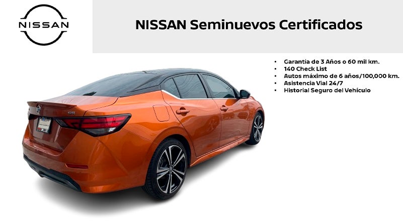 2022 Nissan SENTRA 4 PTS SR BI-TONO CVT AAC BOSE QC F LED RA-18