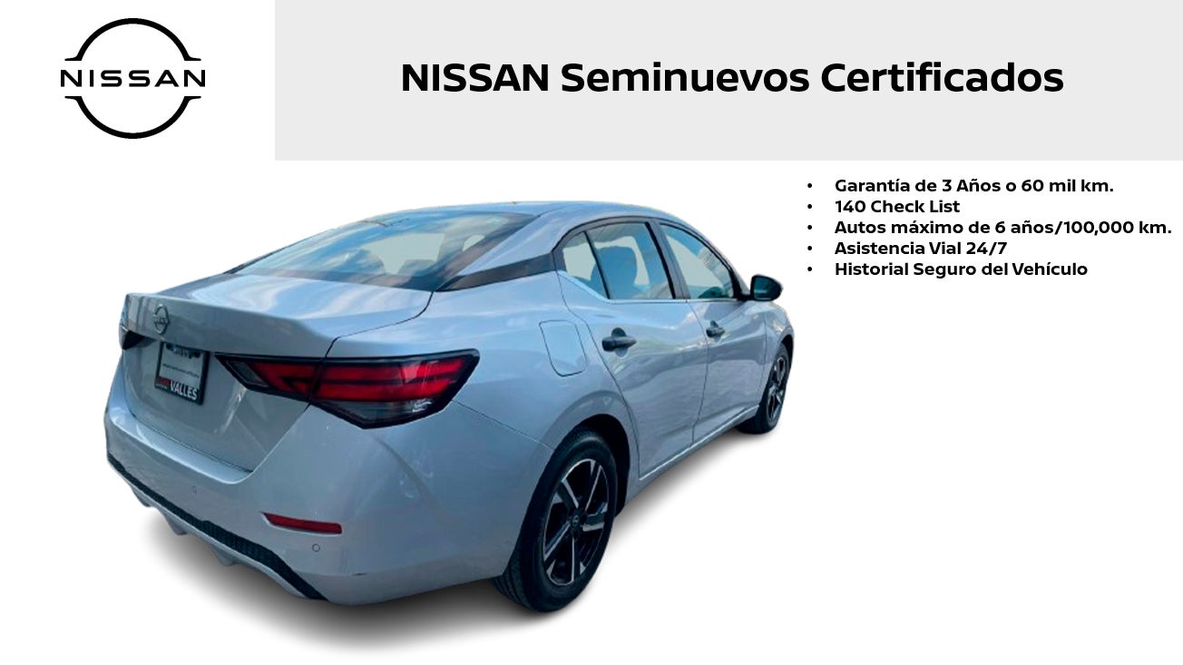 2025 Nissan SENTRA 4P SENSE L42.0 MAN