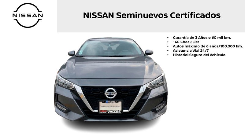 2023 Nissan SENTRA 4 PTS ADVANCE CVT AAC F NIEBLA RA-16