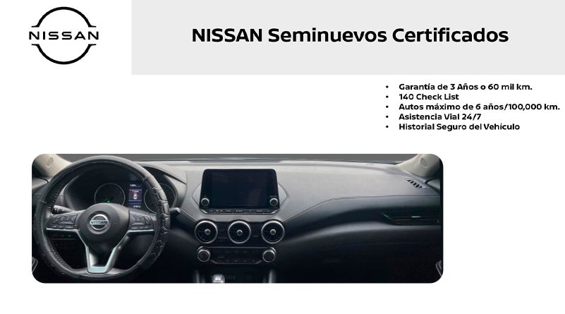 2023 Nissan SENTRA 4 PTS ADVANCE CVT AAC F NIEBLA RA-16
