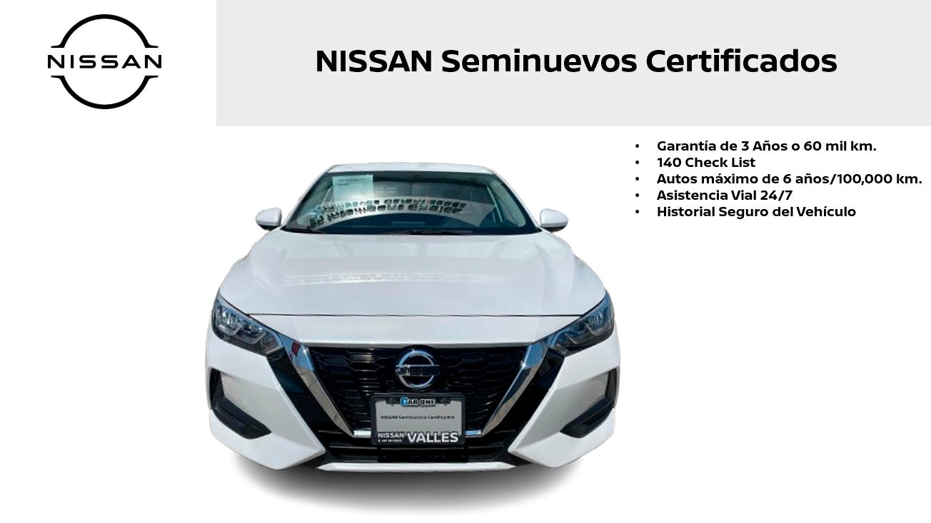 2023 Nissan SENTRA 4 PTS SENSE TA AAC RA-16