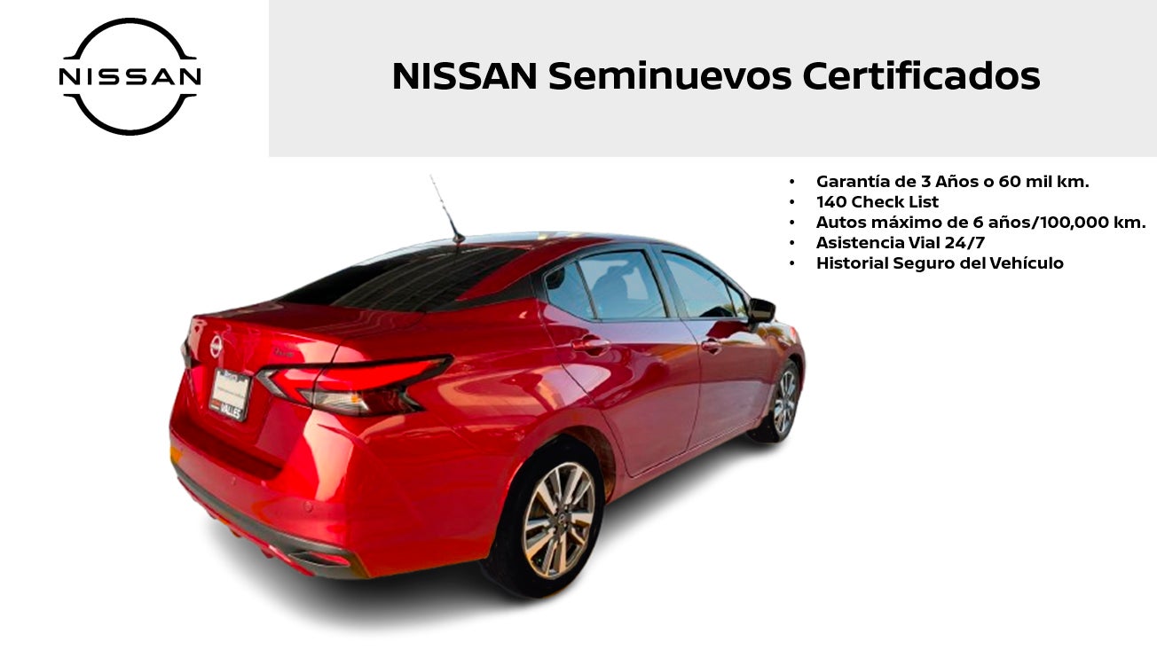 2023 Nissan VERSA 4P ADVANCE L41.6 MAN