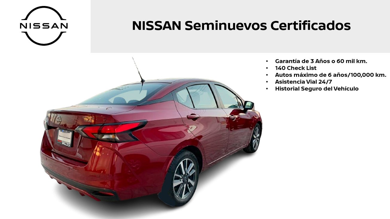 2023 Nissan VERSA 4P ADVANCE L41.6 AUT