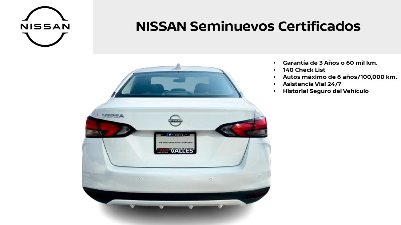 2024 Nissan VERSA 4P SENSE L41.6 AUT