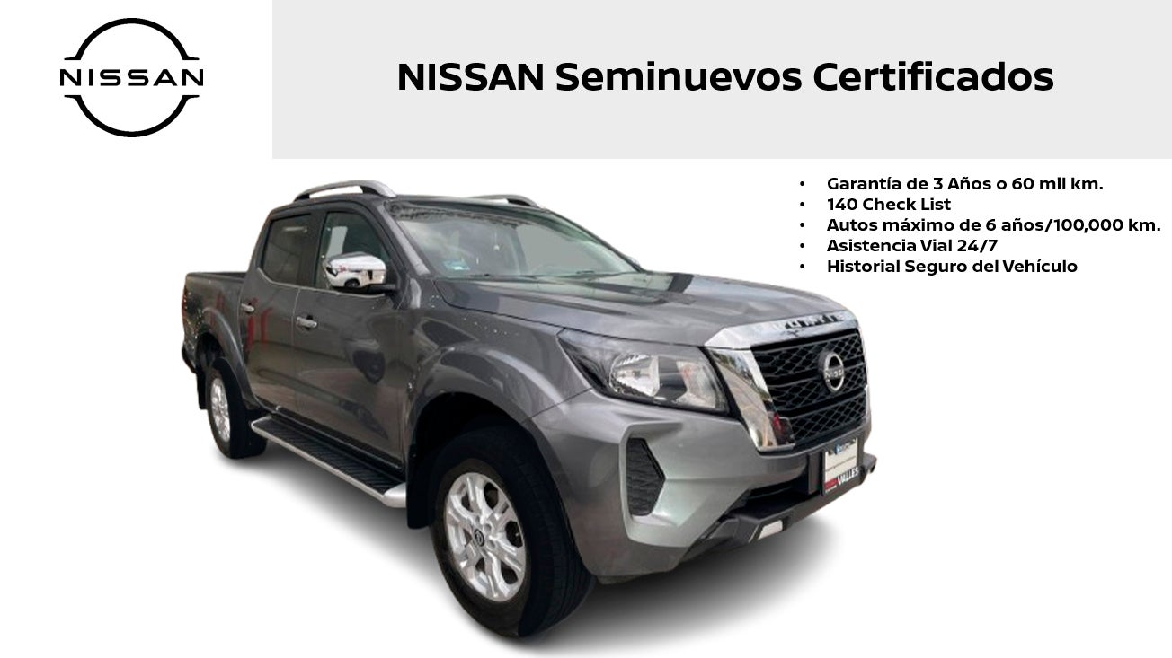 2023 Nissan NP300 FRONTIER 4 PTS LE L4 25L TA AAC VE ESTRIBOS RA-17