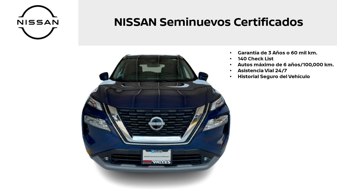 2023 Nissan X-TRAIL 5 PTS EXCLUSIVE CVT PIEL QCP GPS 5 PAS RA-19