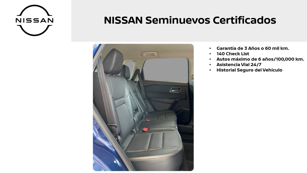 2023 Nissan X-TRAIL 5 PTS EXCLUSIVE CVT PIEL QCP GPS 5 PAS RA-19