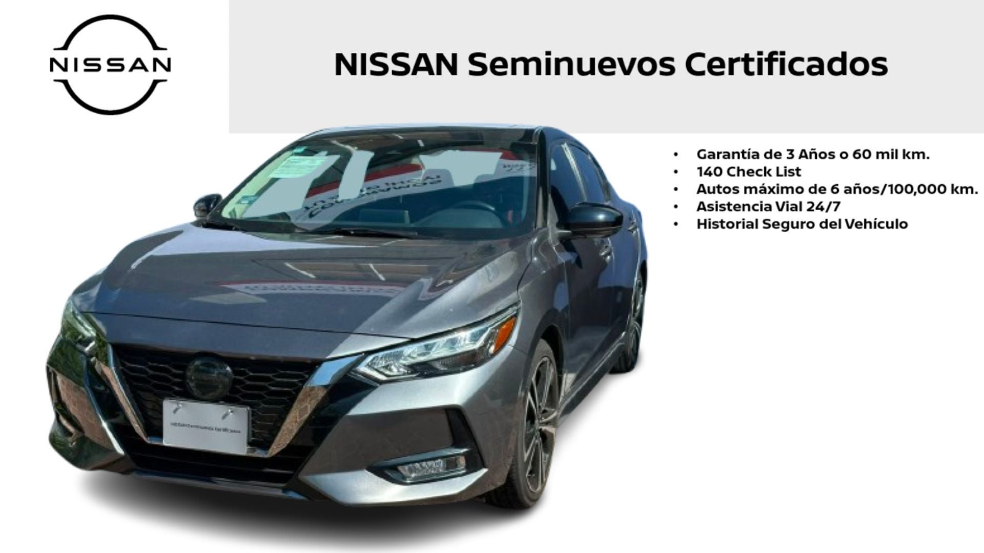 2023 Nissan Sentra SR BI-TONO L4 2.0L 145 CP 4 PUERTAS AUT BA AA