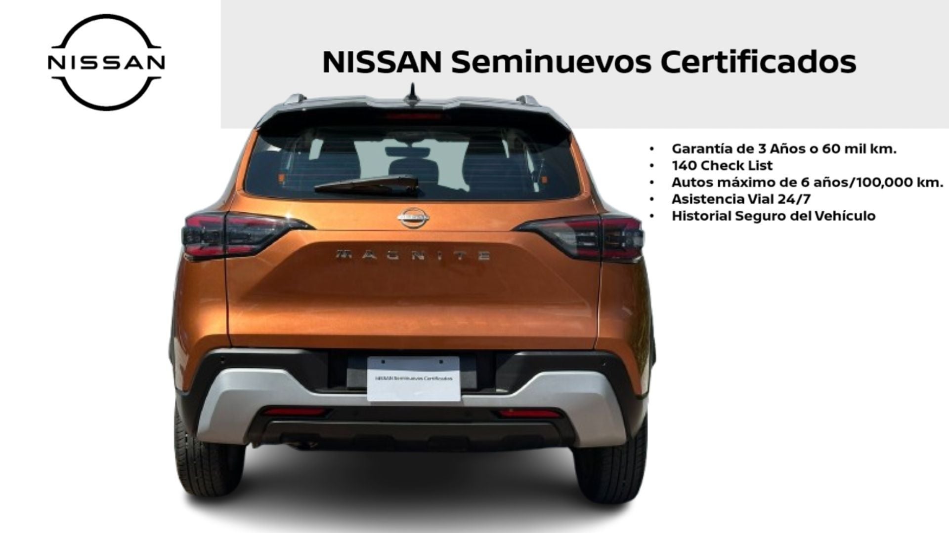 2025 Nissan Magnite EXCLUSIVE, L3, 1.0T, 112 CP, 5 PUERTAS, AUT CVT