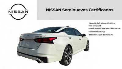 2021 Nissan ALTIMA 4 PTS EXCLUSIVE 20T CVT CLIMATRONIC PIEL QC GPS RA-19