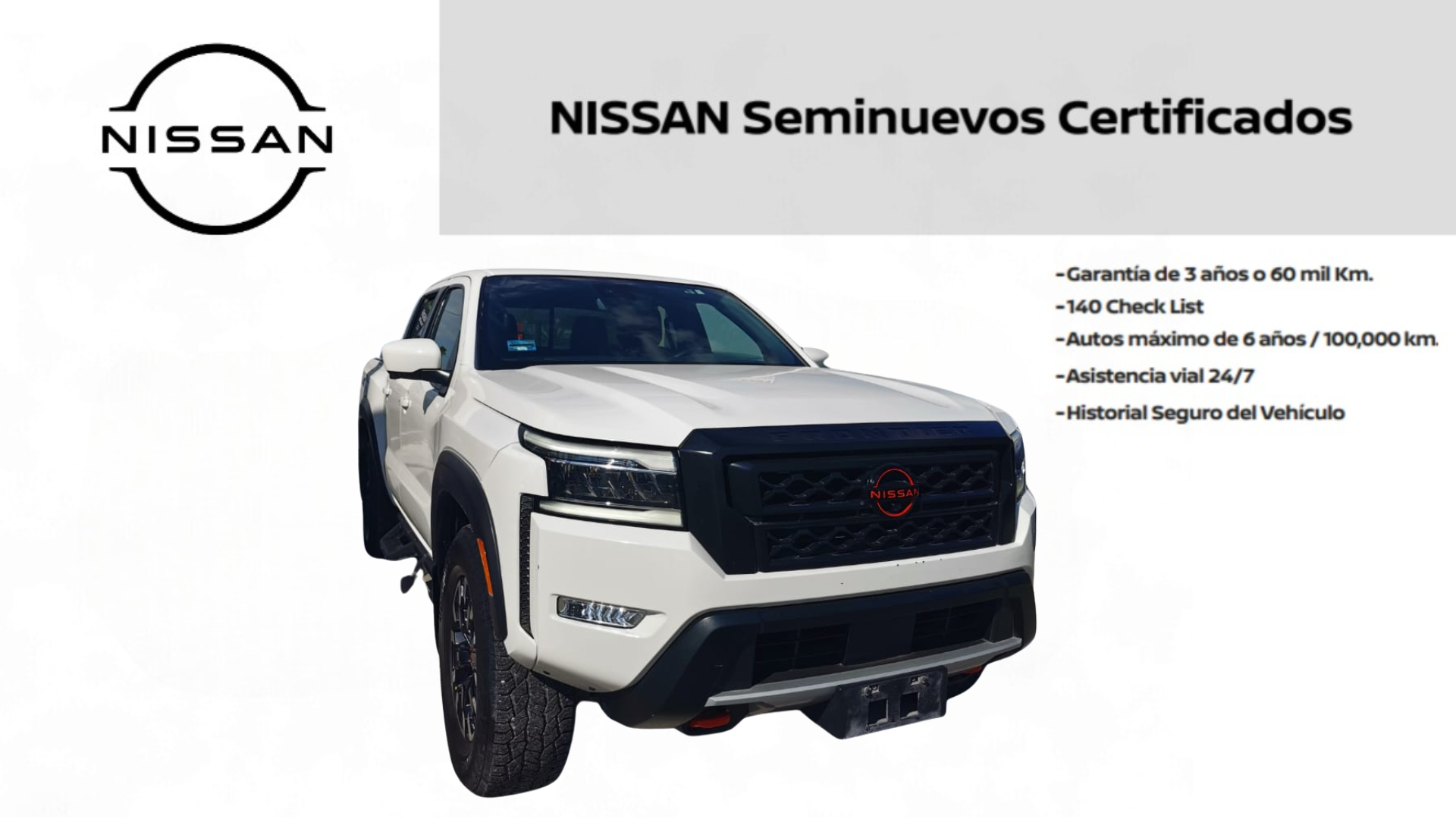 2024 Nissan FRONTIER 4P PRO-4X L42.5 AUT 4X4