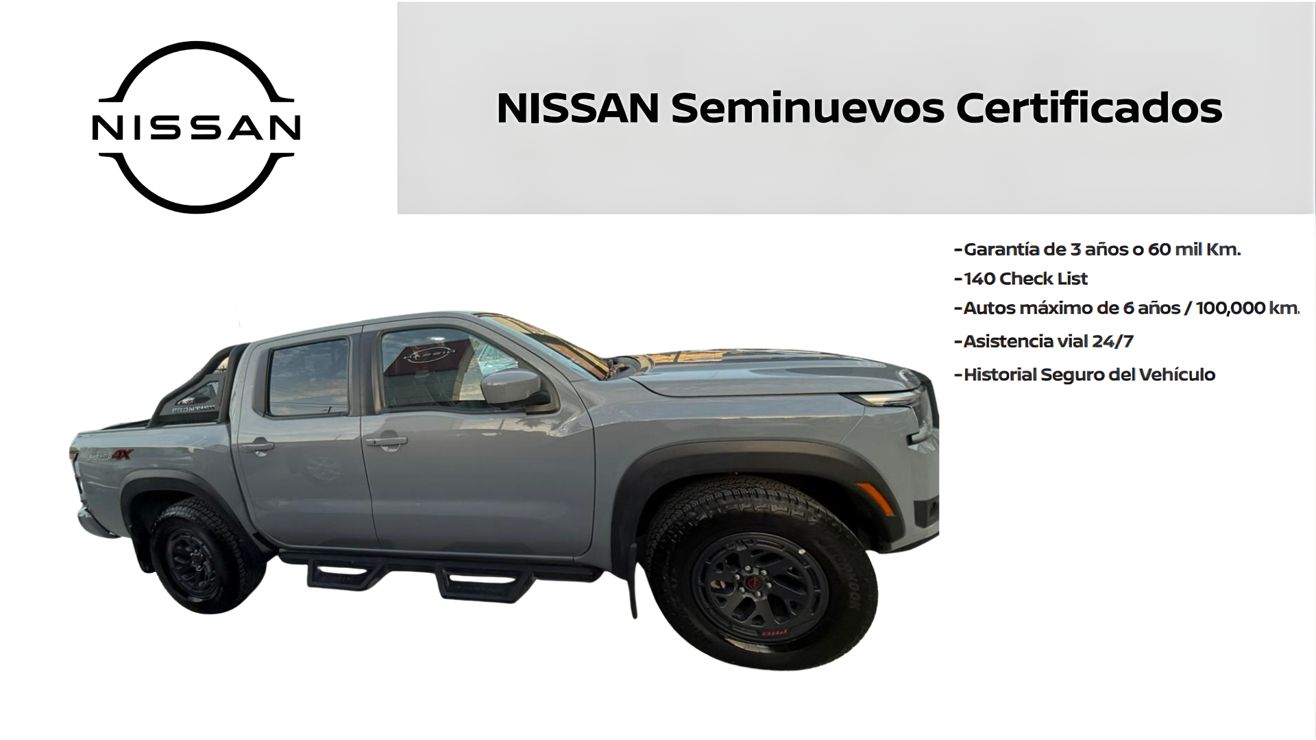 2025 Nissan FRONTIER 4P PRO-4X V63.8 AUT 4X4