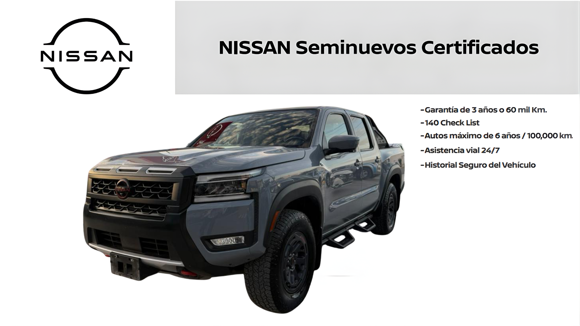 2025 Nissan FRONTIER 4P PRO-4X V63.8 AUT 4X4