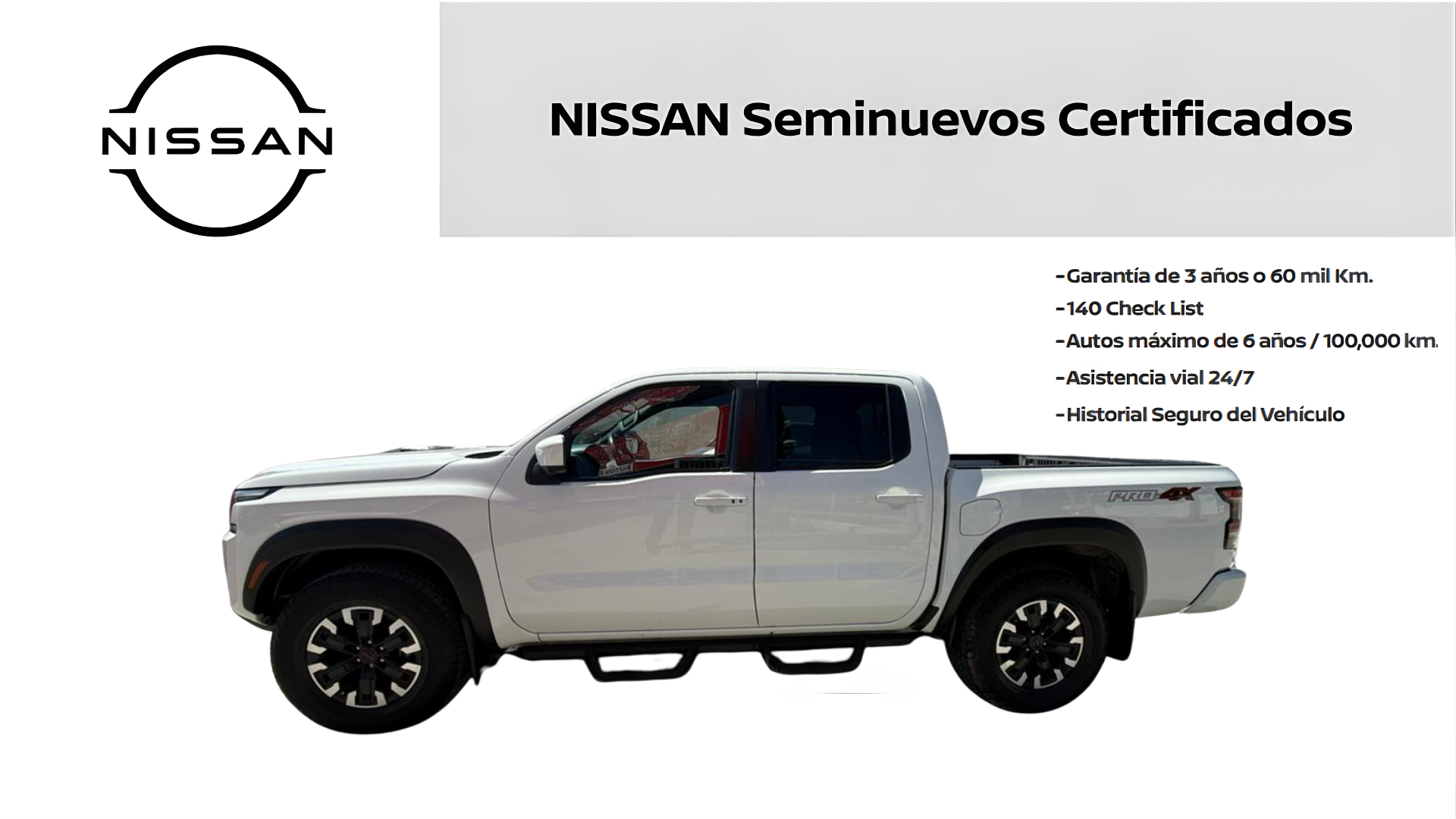 2024 Nissan FRONTIER 4P PRO-4X L42.5 AUT 4X4